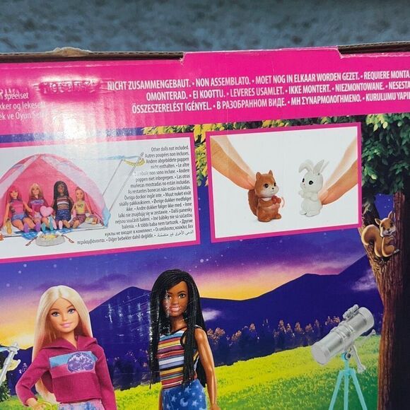 NIB Barbie Mattell Lets Go Camping Tent - Picture 6 of 10